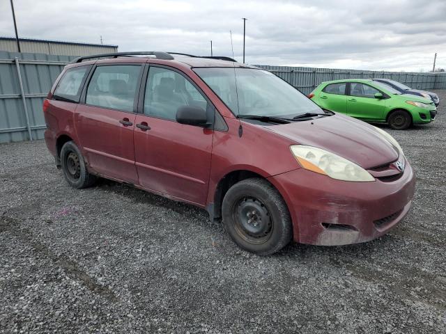 5TDZA29C06S510366 - 2006 TOYOTA SIENNA CE BURGUNDY photo 4