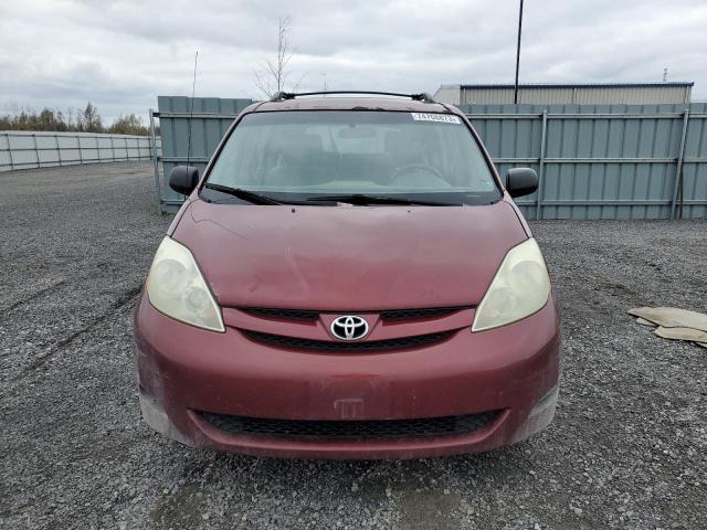 5TDZA29C06S510366 - 2006 TOYOTA SIENNA CE BURGUNDY photo 5