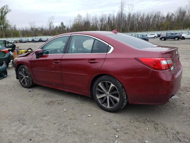 4S3BNAN62H3028003 - 2017 SUBARU LEGACY 2.5I LIMITED BURGUNDY photo 2