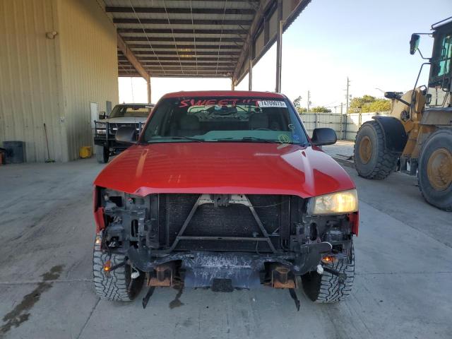 3GNEC13T93G260705 - 2003 CHEVROLET AVALANCHE C1500 RED photo 5