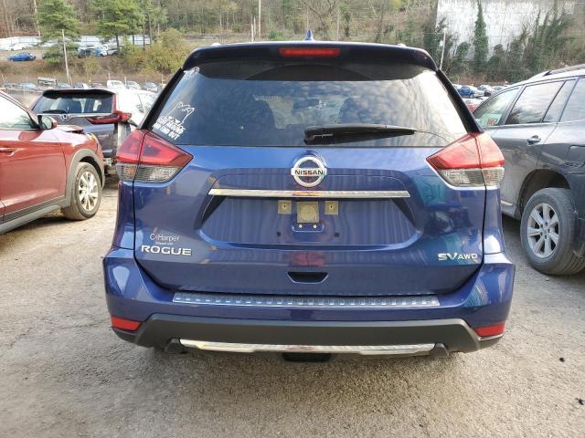 JN8AT2MVXJW345116 - 2018 NISSAN ROGUE S BLUE photo 6