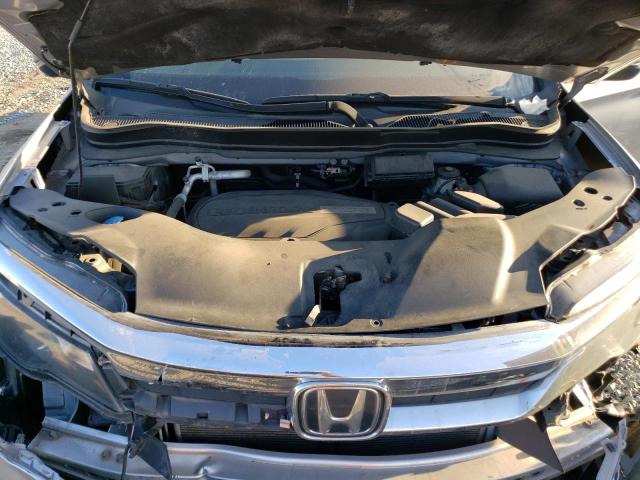 5FNYF6H56KB006278 - 2019 HONDA PILOT EXL SILVER photo 12