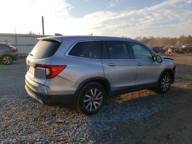 5FNYF6H56KB006278 - 2019 HONDA PILOT EXL SILVER photo 3