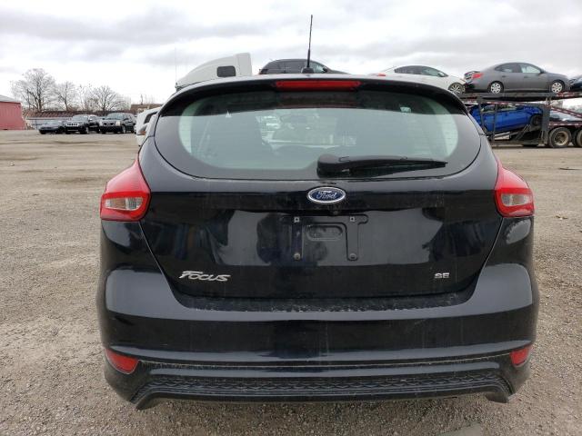 1FADP3K21HL265815 - 2017 FORD FOCUS SE BLACK photo 6