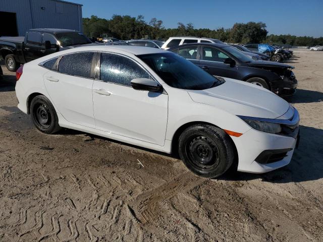 19XFC2F54GE212515 - 2016 HONDA CIVIC LX WHITE photo 4