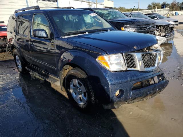 5N1AR18U47C620989 - 2007 NISSAN PATHFINDER LE ლურჯი ფოტო 4