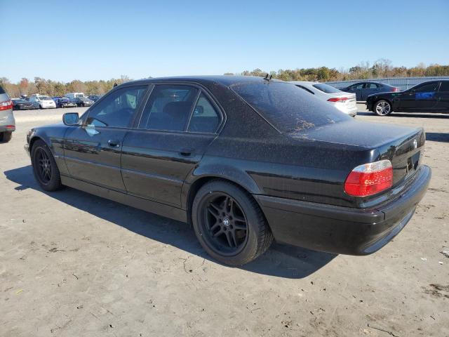 WBAGG83451DN81641 - 2001 BMW 740 I AUTOMATIC BLACK photo 2