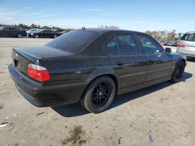 WBAGG83451DN81641 - 2001 BMW 740 I AUTOMATIC BLACK photo 3