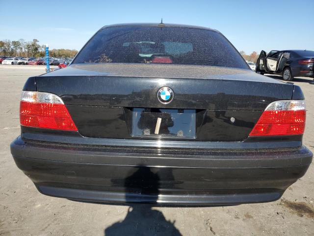 WBAGG83451DN81641 - 2001 BMW 740 I AUTOMATIC BLACK photo 6