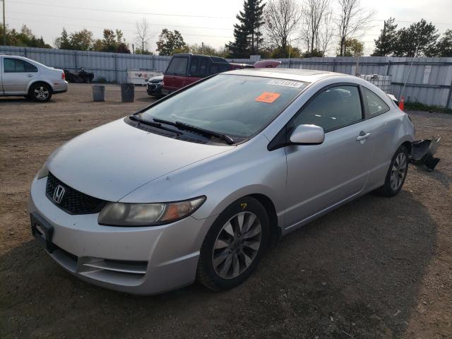 2HGFG1B00AH007229 - 2010 HONDA CIVIC EXL ვერცხლისფერი ფოტო 1