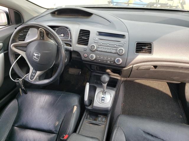 2HGFG1B00AH007229 - 2010 HONDA CIVIC EXL ვერცხლისფერი ფოტო 8