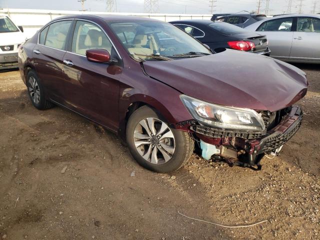 1HGCR2F39DA127010 - 2013 HONDA ACCORD LX BURGUNDY photo 4