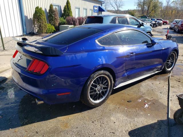 1FA6P8AM1G5215038 - 2016 FORD MUSTANG BLUE photo 3