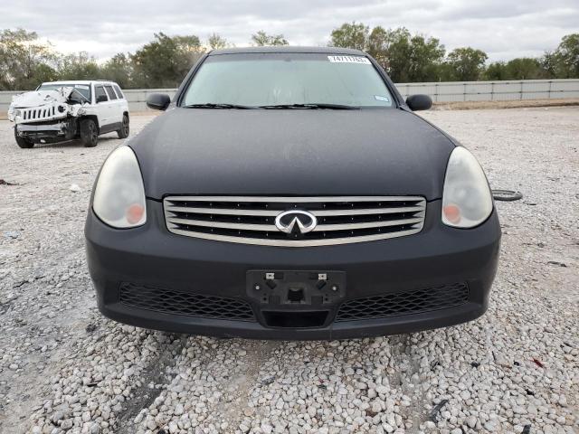 JNKCV51F66M607518 - 2006 INFINITI G35 BLACK photo 5