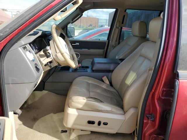 1FMFU16537LA21520 - 2007 FORD EXPEDITION XLT RED photo 7