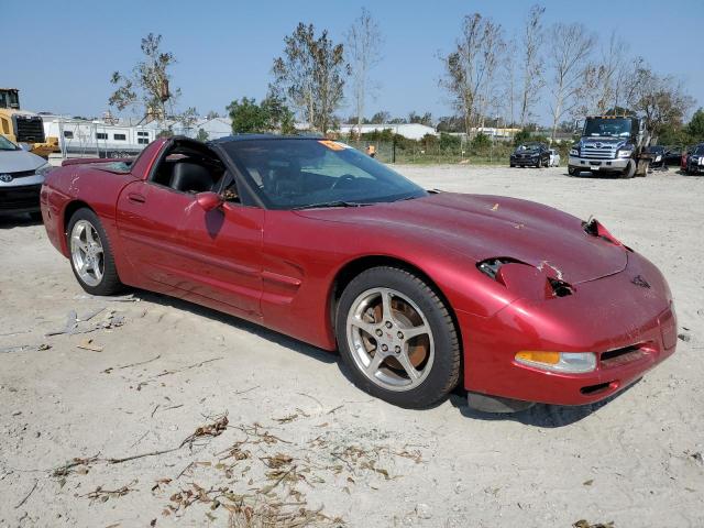 1G1YY22GX45114770 - 2004 CHEVROLET CORVETTE RED photo 4