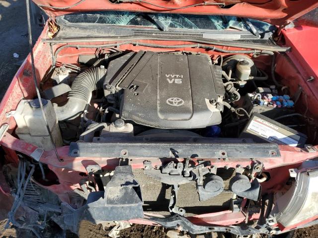 5TEUU42N35Z011023 - 2005 TOYOTA TACOMA ACCESS CAB წითელი ფოტო 11