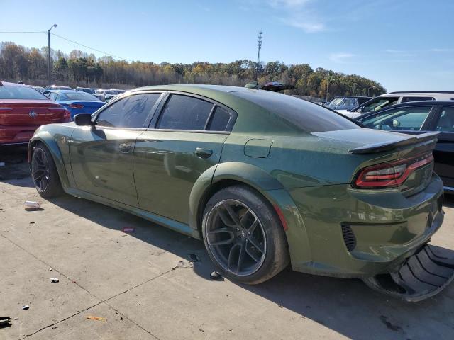2C3CDXGJ8LH185718 - 2020 DODGE CHARGER SCAT PACK GREEN photo 2