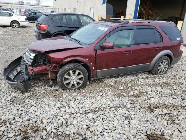 1FMDK05W58GA45796 - 2008 FORD TAURUS X SEL BURGUNDY photo 1