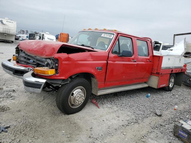 1FTJW35F2TEB16468 - 1996 FORD F350 RED photo 1