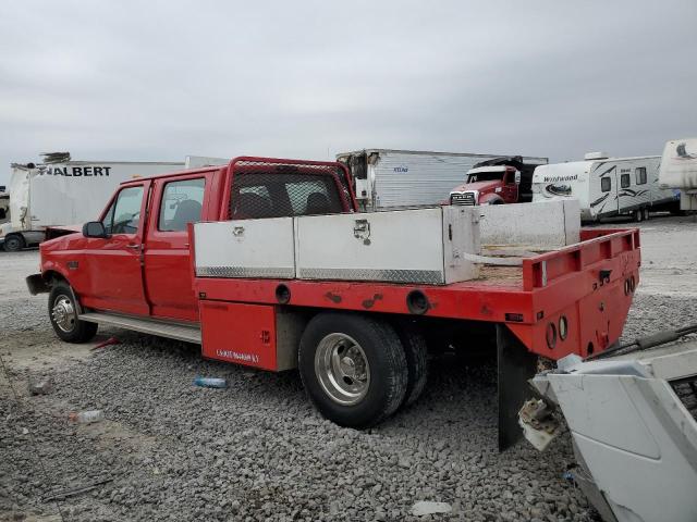 1FTJW35F2TEB16468 - 1996 FORD F350 RED photo 2