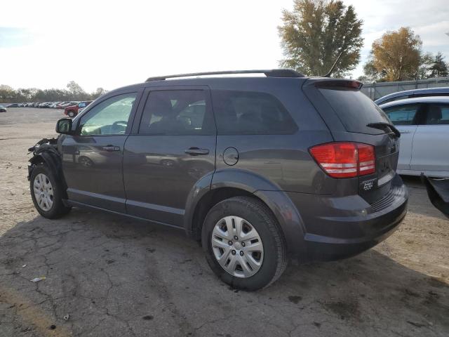 3C4PDCAB3JT344558 - 2018 DODGE JOURNEY SE CHARCOAL photo 2