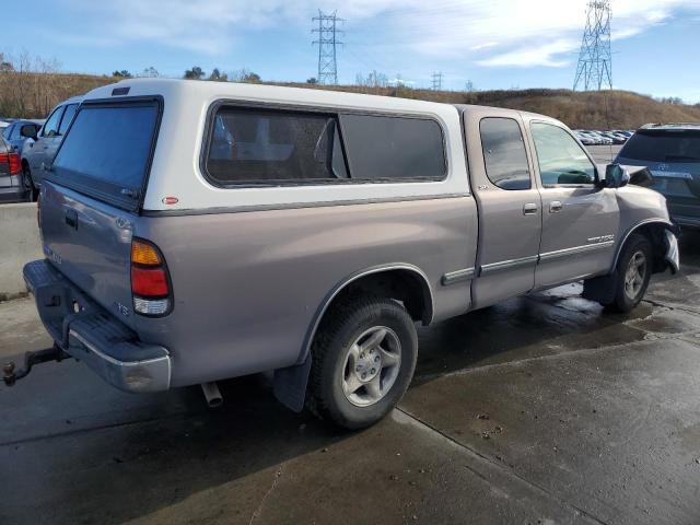 5TBRT34152S257294 - 2002 TOYOTA TUNDRA ACCESS CAB ნაცრისფერი ფოტო 3