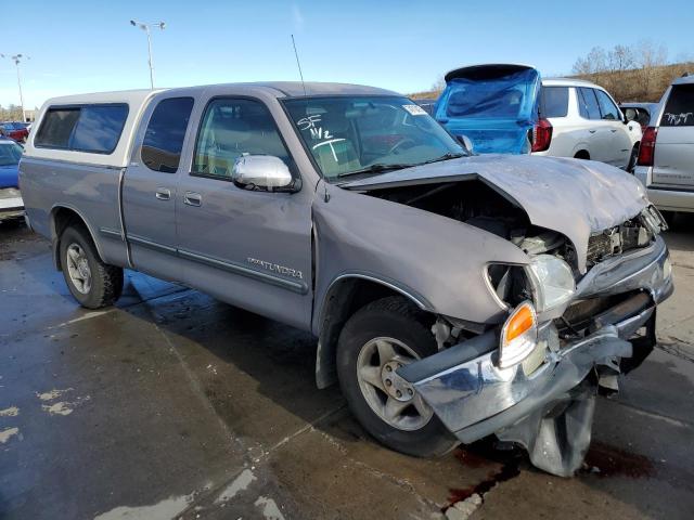 5TBRT34152S257294 - 2002 TOYOTA TUNDRA ACCESS CAB GRAY photo 4