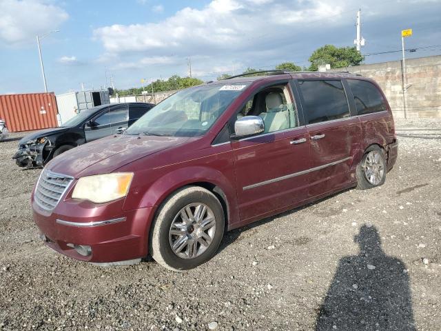 2A8HR64X38R688573 - 2008 CHRYSLER TOWN & COU LIMITED BURGUNDY photo 1