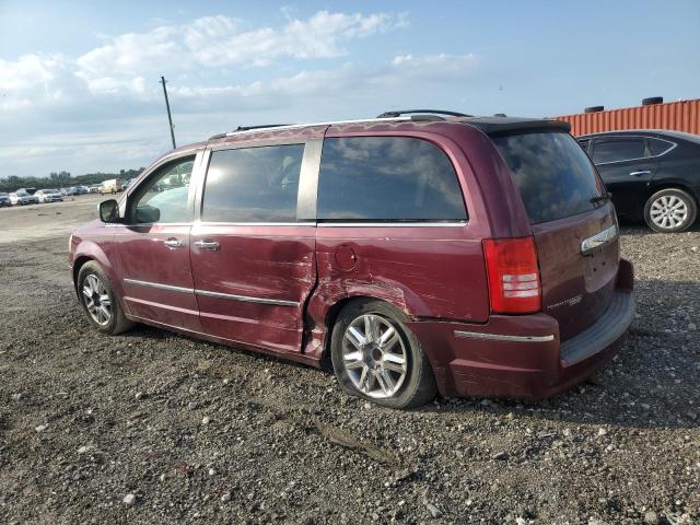 2A8HR64X38R688573 - 2008 CHRYSLER TOWN & COU LIMITED BURGUNDY photo 2