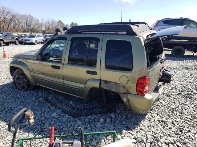 1J4GL38K83W575908 - 2003 JEEP LIBERTY RENEGADE 绿色 照片 2