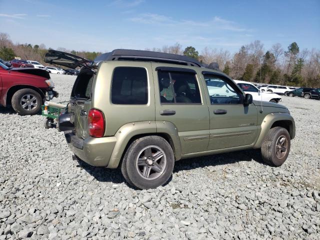 1J4GL38K83W575908 - 2003 JEEP LIBERTY RENEGADE 绿色 照片 3