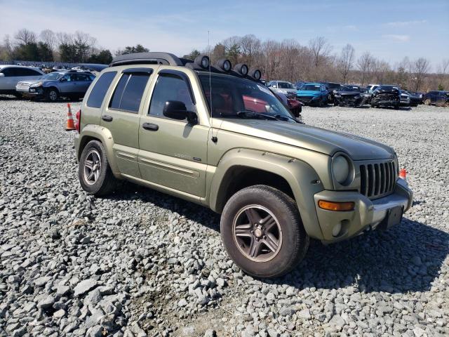 1J4GL38K83W575908 - 2003 JEEP LIBERTY RENEGADE 绿色 照片 4