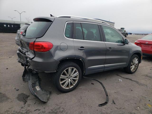 WVGBV7AX3CW079790 - 2012 VOLKSWAGEN TIGUAN S GRAY photo 3