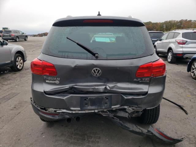 WVGBV7AX3CW079790 - 2012 VOLKSWAGEN TIGUAN S GRAY photo 6