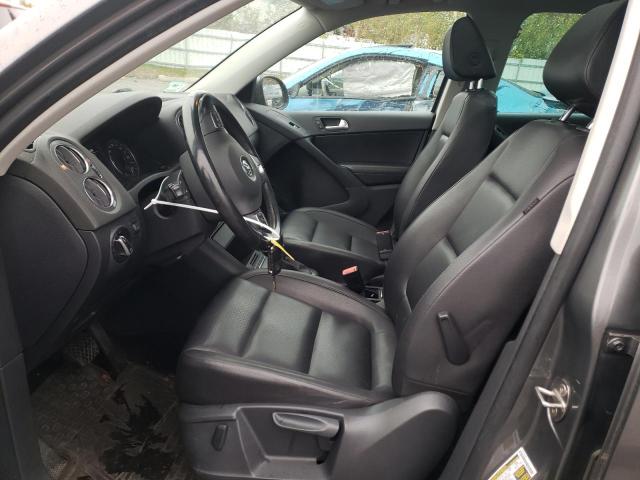 WVGBV7AX3CW079790 - 2012 VOLKSWAGEN TIGUAN S GRAY photo 7