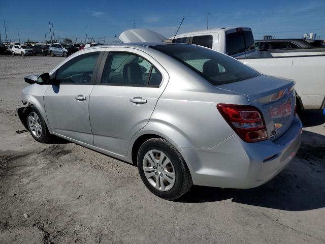 1G1JB5SB0L4141053 - 2020 CHEVROLET SONIC LS 银色 照片 2