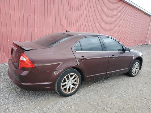 3FAHP0JA8CR153483 - 2012 FORD FUSION SEL BROWN photo 3