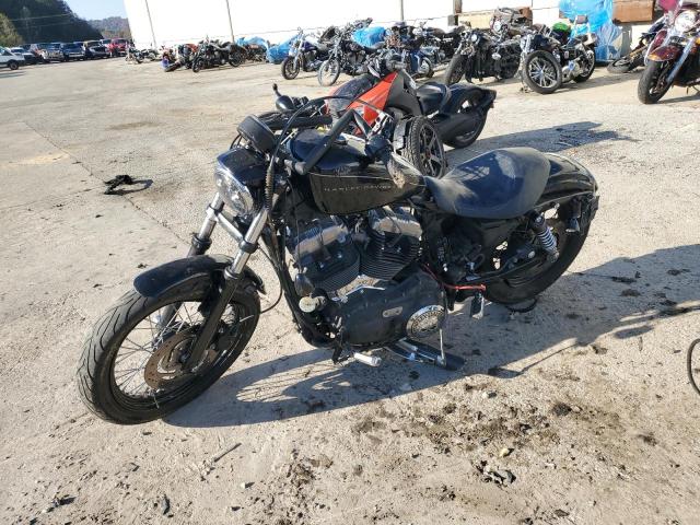 1HD1CZ3108K457328 - 2008 HARLEY-DAVIDSON XL1200 N BLACK photo 2