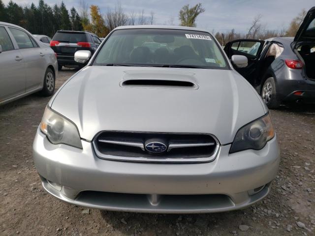 4S3BL676654220384 - 2005 SUBARU LEGACY GT LIMITED SILVER photo 5