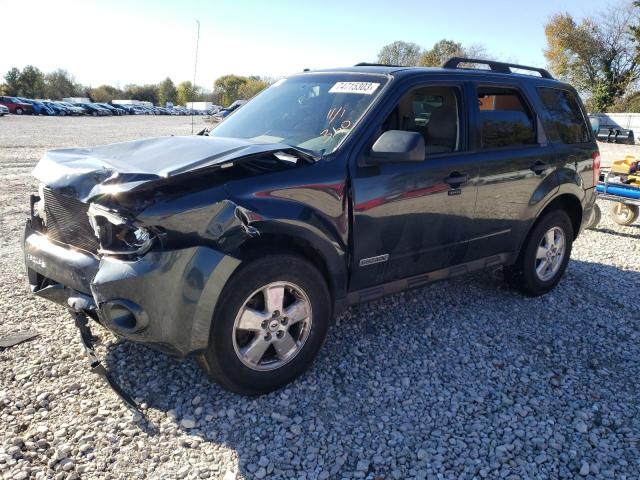 1FMCU03ZX8KC31656 - 2008 FORD ESCAPE XLT GRAY photo 1