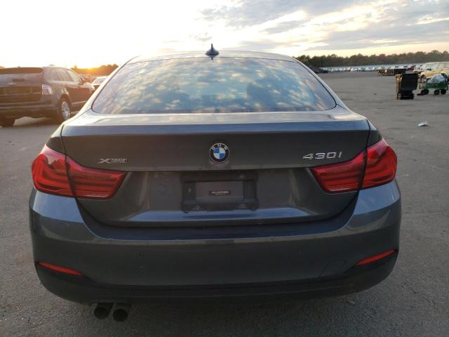 WBA4J3C5XJBG91695 - 2018 BMW 430XI GRAN COUPE GRAY photo 6