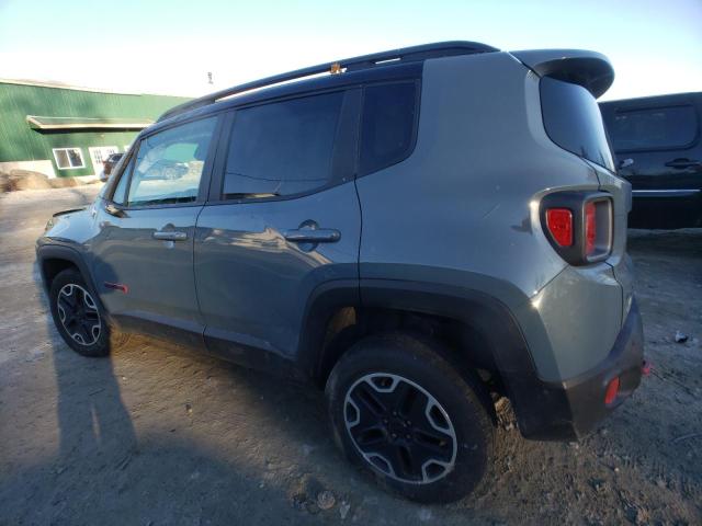 ZACCJBCB5HPF22910 - 2017 JEEP RENEGADE TRAILHAWK BLUE photo 2