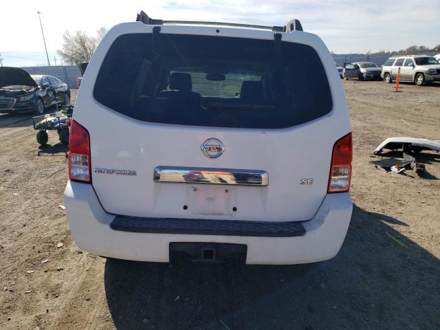 5N1AR18W65C743367 - 2005 NISSAN PATHFINDER LE WHITE photo 6