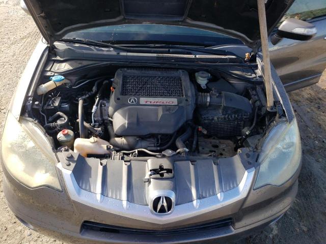 5J8TB18257A023802 - 2007 ACURA RDX GRAY photo 11