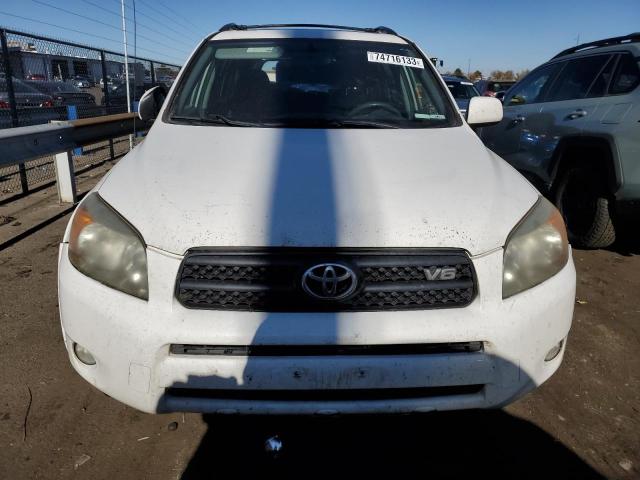 JTMBK32V175030330 - 2007 TOYOTA RAV4 SPORT WHITE photo 5