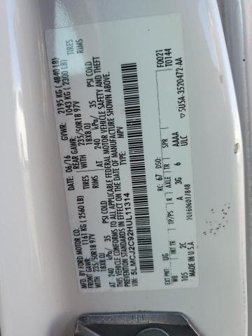 5LMCJ2C92HUL11314 - 2017 LINCOLN MKC SELECT Biały zdjęcie 13