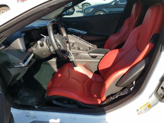 1G1YA2D44M5115338 - 2021 CHEVROLET CORVETTE STINGRAY 1LT WHITE photo 7