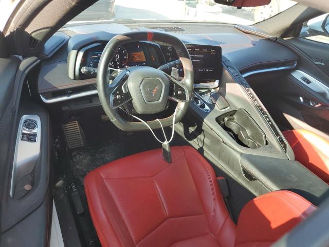 1G1YA2D44M5115338 - 2021 CHEVROLET CORVETTE STINGRAY 1LT WHITE photo 8