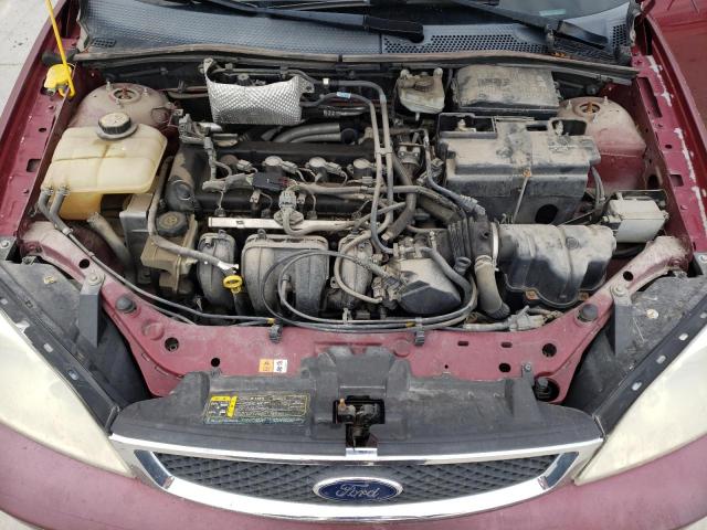 1FAFP31N16W257813 - 2006 FORD FOCUS ZX3 RED photo 11